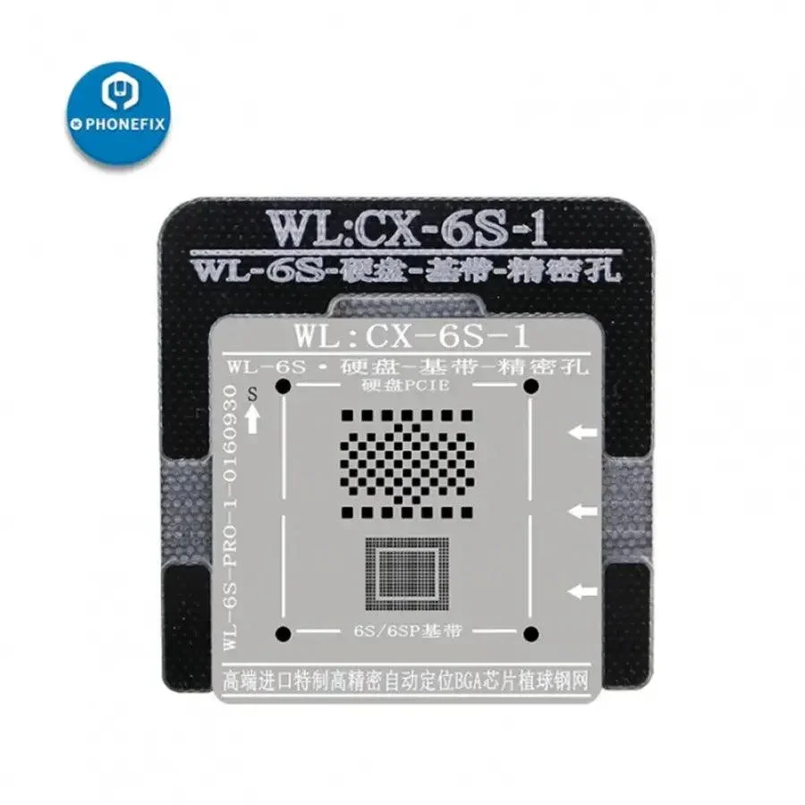 WL Magnetic BGA Reballing Stencils For iPhone 5-12 Pro Max IC Repair - Image 4