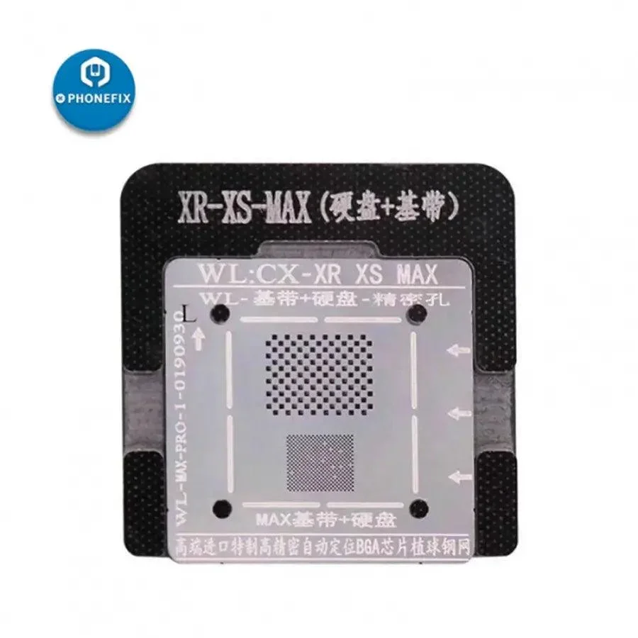 WL Magnetic BGA Reballing Stencils For iPhone 5-12 Pro Max IC Repair - Image 6