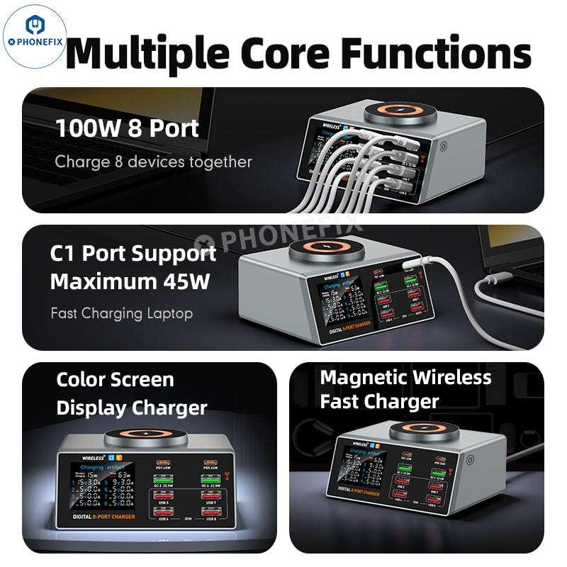 WLX-X9A Desktop Fast Charging Station APP Remote Control - Image 4