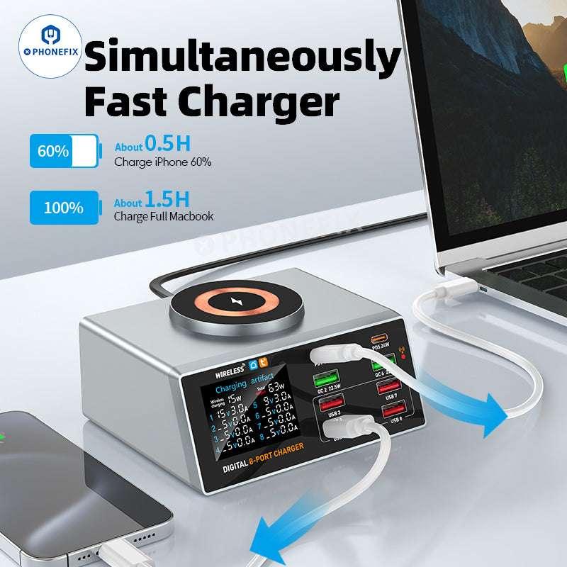 WLX-X9A Desktop Fast Charging Station APP Remote Control - Image 5