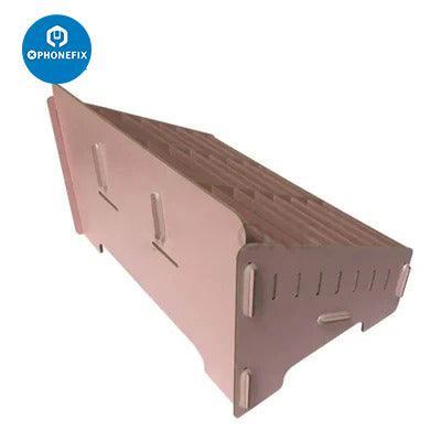 Wooden Desktop Storage Box for Phone Motherboard Display Tool - Image 3