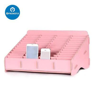 Wooden Desktop Storage Box for Phone Motherboard Display Tool - Image 5