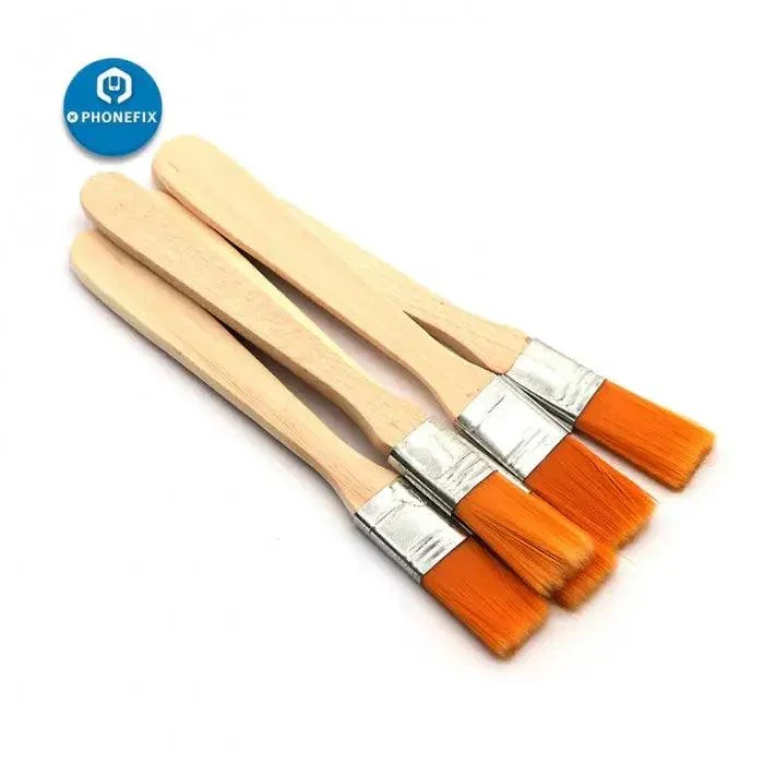 Wooden Handle Cleaning Dust Brush For Phone PC Repair Clean Tools - Image 3