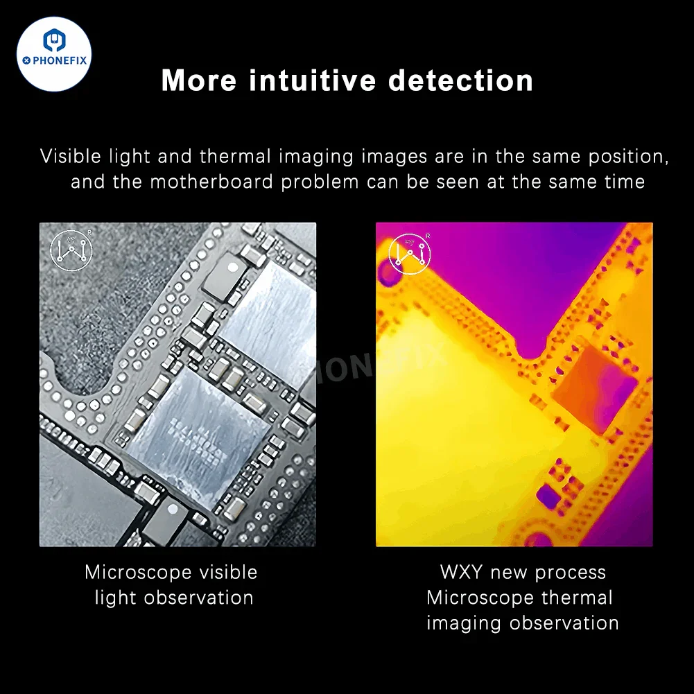 WXY Thermal Imaging Camera 512 x 384 Resolution PCB Fault Analyzer - Image 7