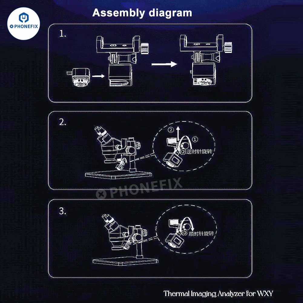 WXY Thermal Imaging Camera 512 x 384 Resolution PCB Fault Analyzer - Image 9
