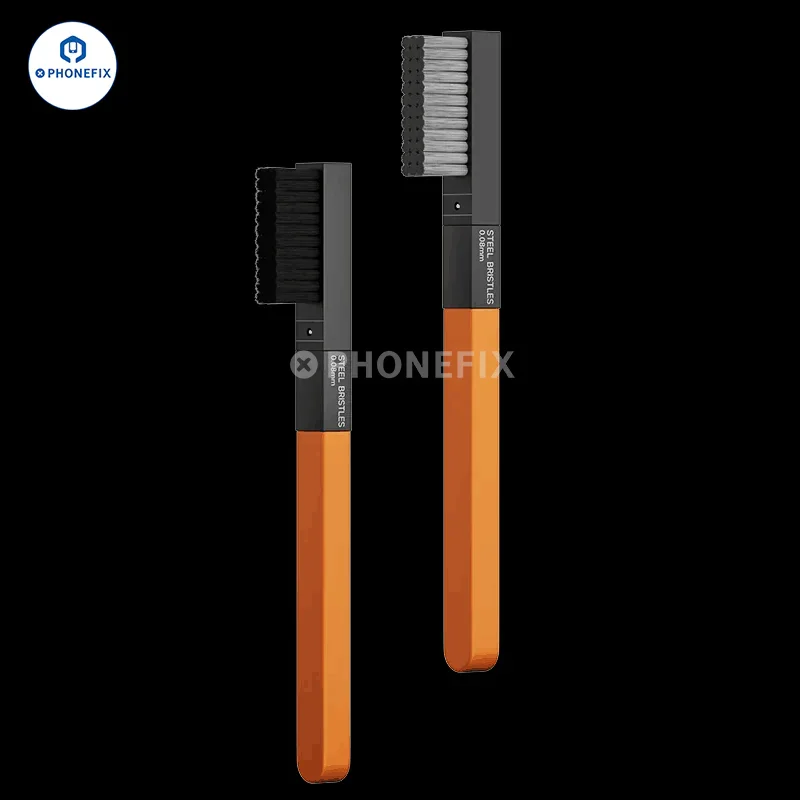 WYLIE 2 IN 1 Aluminum Alloy Steel Brush PCB Chips Cleaning Repair - Image 5