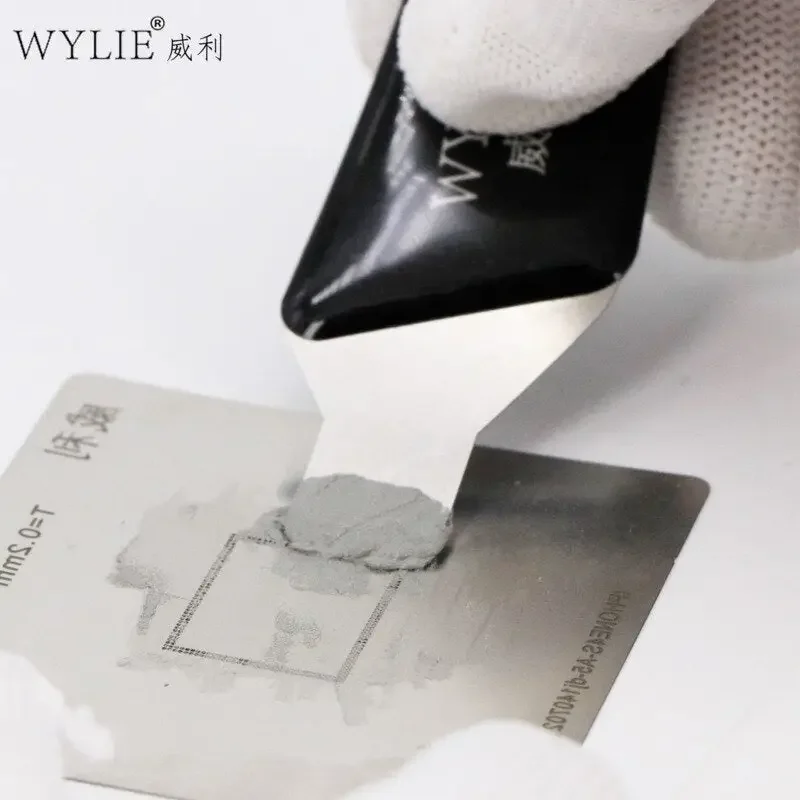 Wylie 2 in 1 BGA Disassemble Tin Scraper Screen Glue Rmover - Image 2
