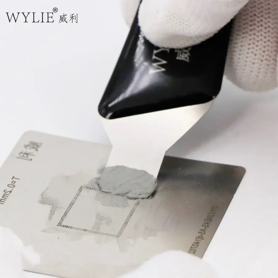 Wylie 2 in 1 BGA Disassemble Tin Scraper Screen Glue Rmover - Image 9