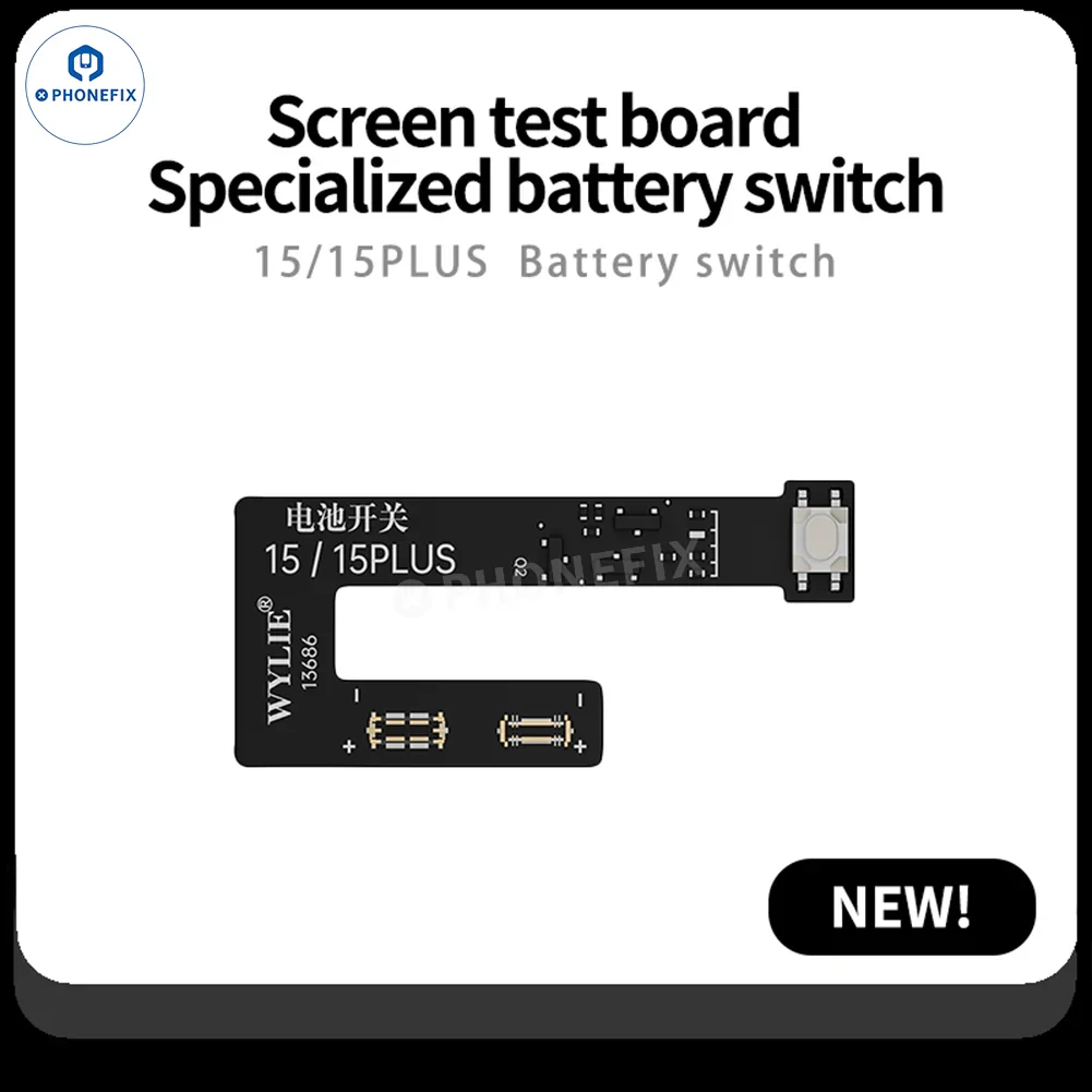 WYLIE Battery Switch Cable One-key Boot & Test iPhone Screen - Image 9