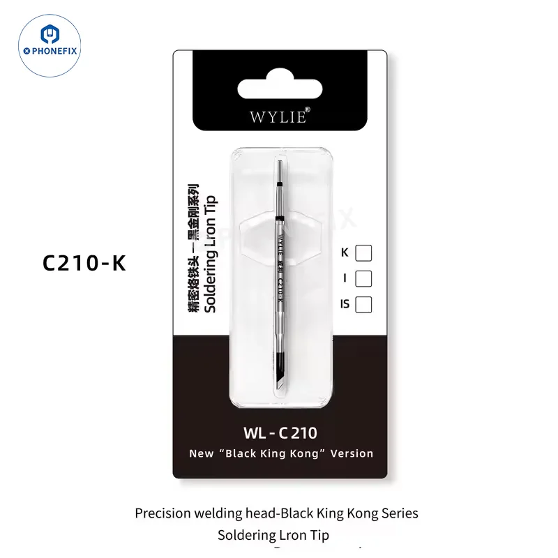 WYLIE C210P 200W Smart Soldering Station for Mobile Phone Repair - Image 12