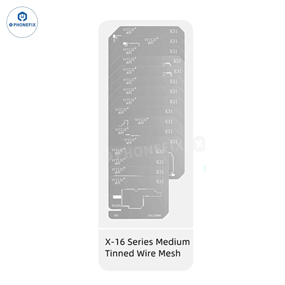 WYLIE K31 iPhone X-16 Pro Max Middle Layer Magnetic Reballing Platform - Image 16