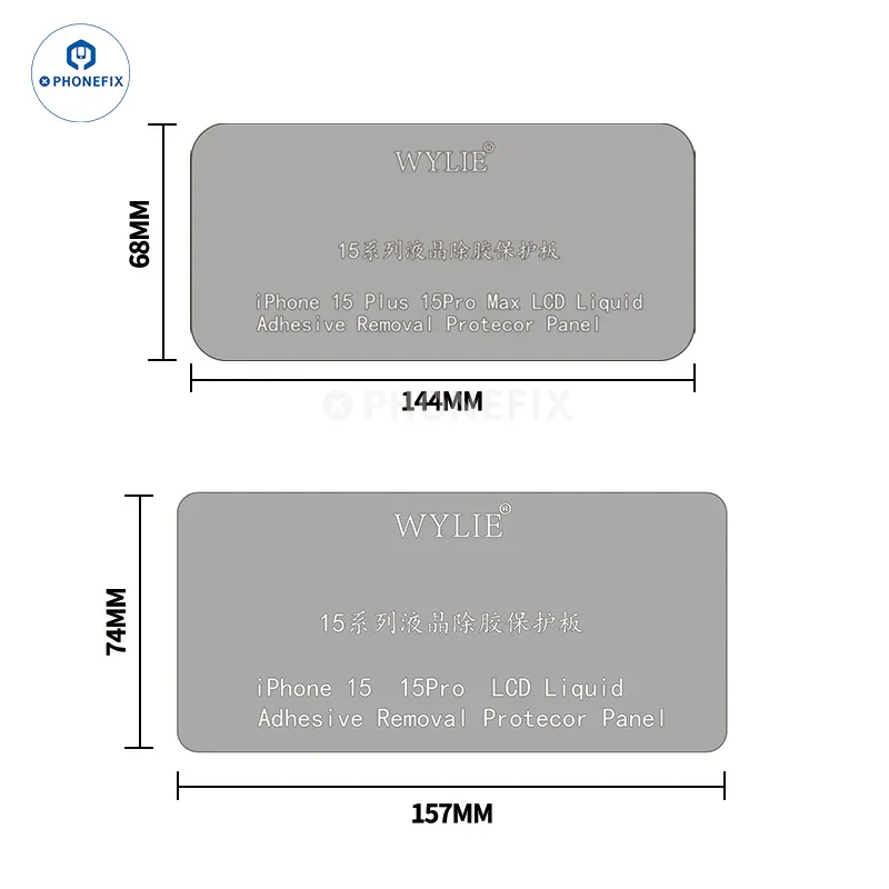 Wylie LCD Screen Glue Removal Protector For iPhone 15 Series - Image 6