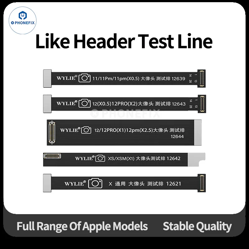 Wylie LCD Screen Test Flex Cable For iPhone X-17 Pro Max - Image 29