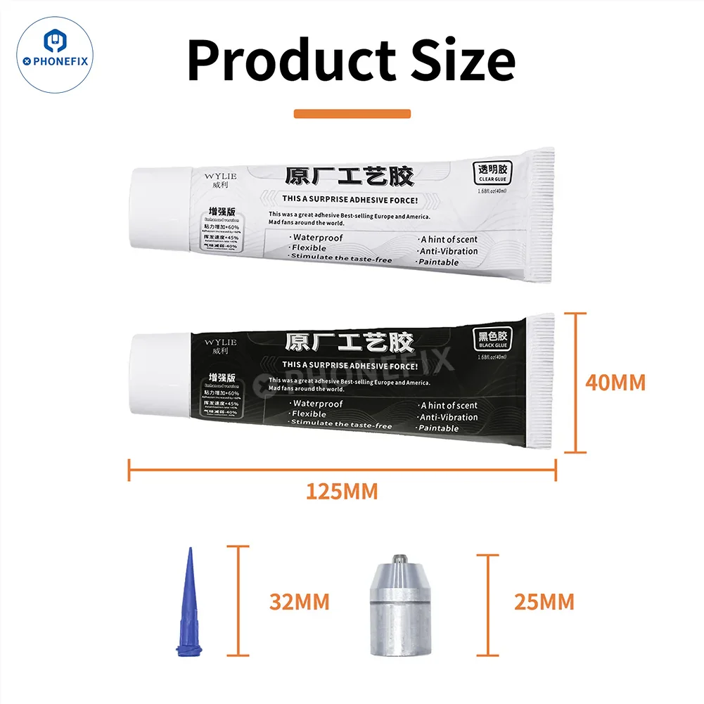 WYLIE Original Structural Adhesive Phone LCD Back Glass Repair Glue - Image 9