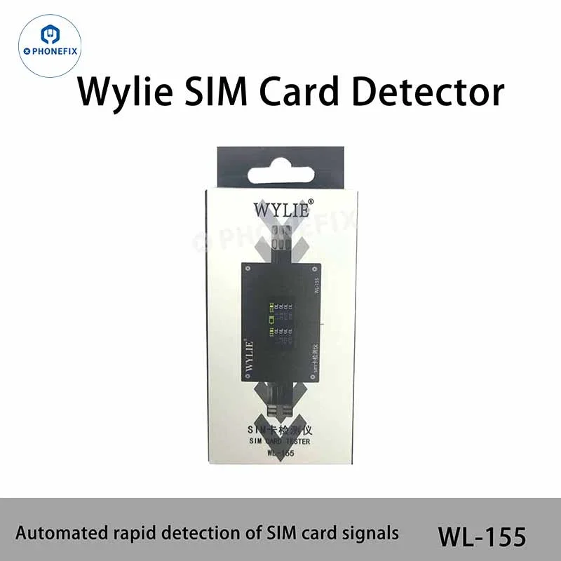WYLIE WL-155 SIM Card Tester for iPhone 14-17 Pro Max & Android - Image 7