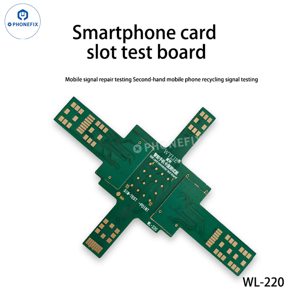 WYLIE WL-220 SIM Card Test Board for Xiaomi Phone Signal Detection - Image 3