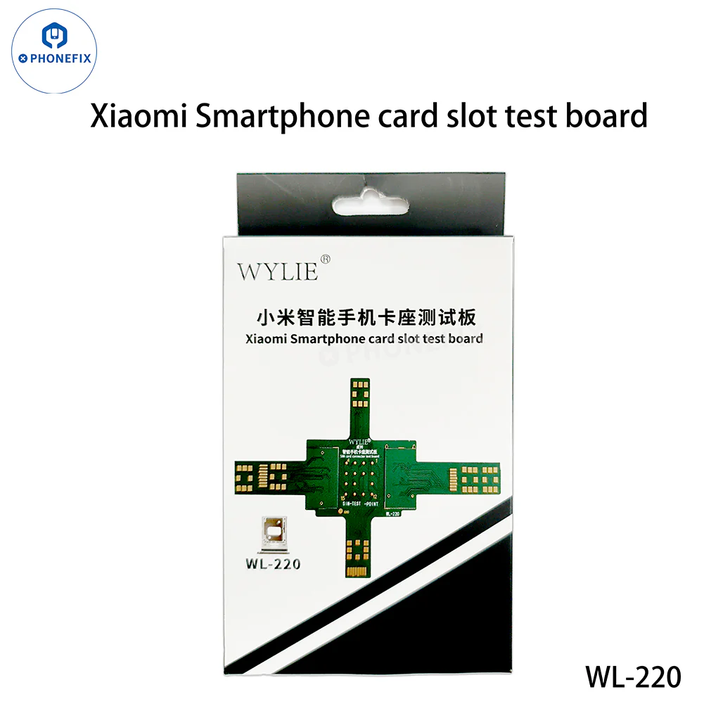 WYLIE WL-220 SIM Card Test Board for Xiaomi Phone Signal Detection - Image 5