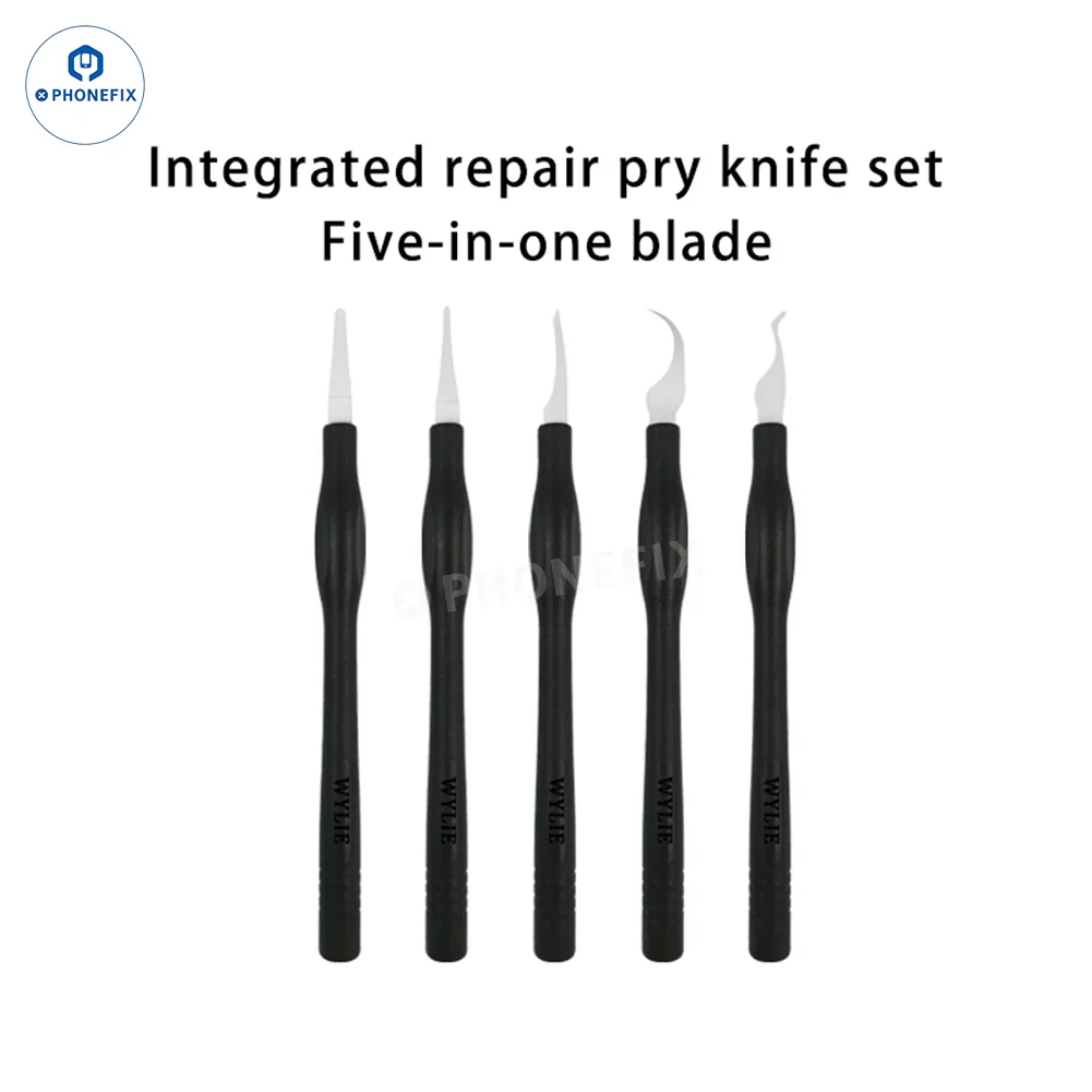 WYLIE WL-363 Integrated Rework Pry Knife 5-in-1 Set for Phone Repair - Image 6
