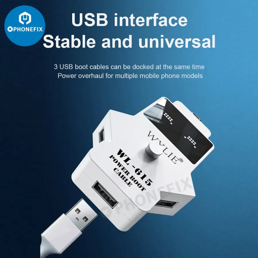 WYLIE WL-615 Power Boot Cable For iPhone 6-13 Pro Max - Image 3