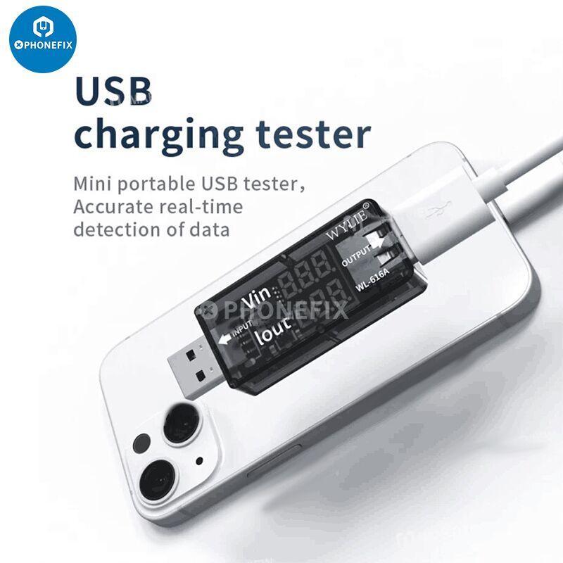 Wylie WL-616A Mini USB Charging Tester Real-Time Digital Display - Image 3