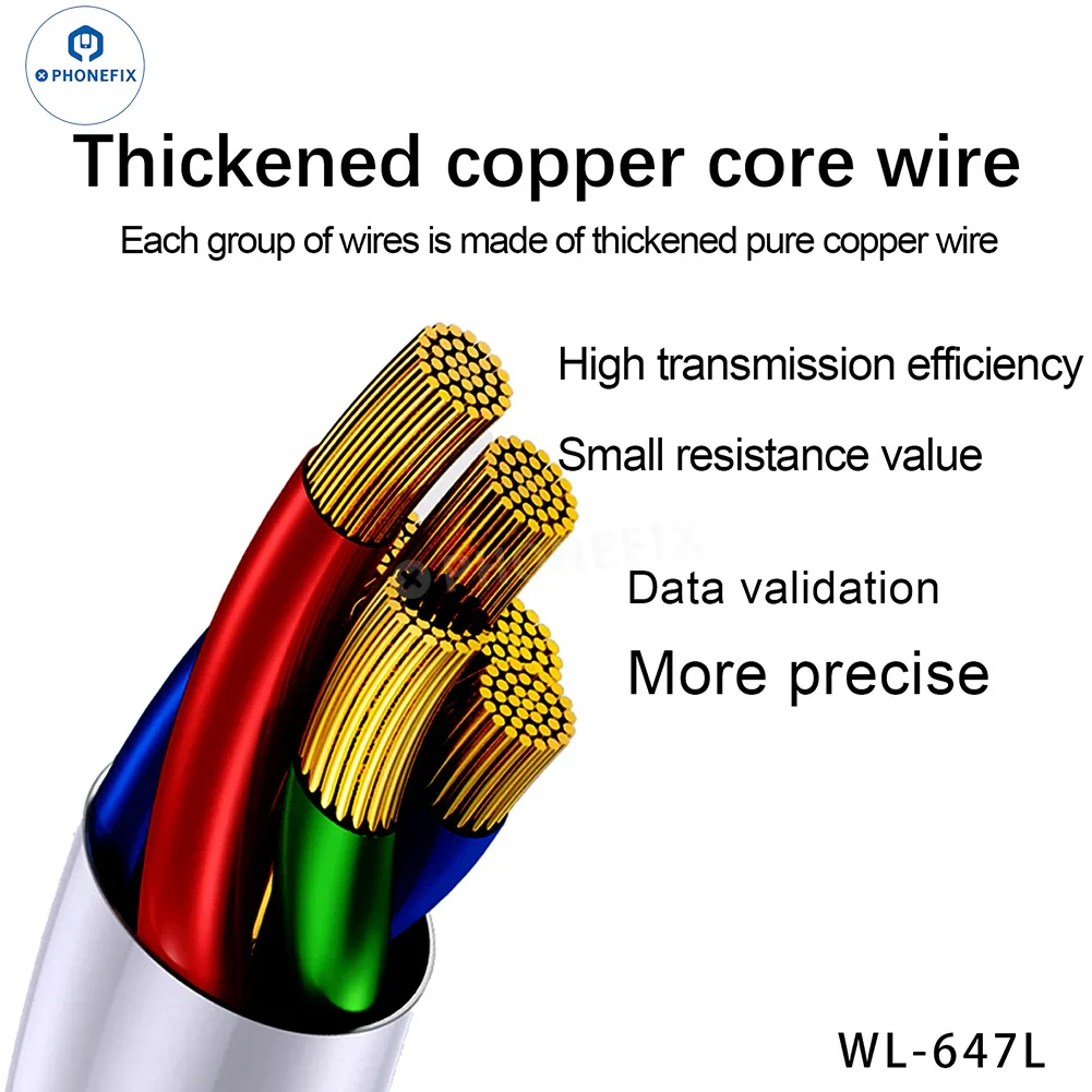 WYLIE WL-647L Power Boot Cable for iPhone 6-17 Pro Max Startup - Image 4