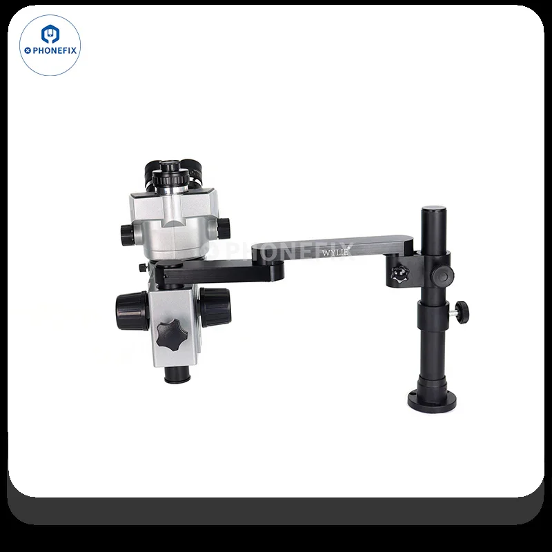 WYLIE X23 7-50X Trinocular Zoom Microscope X40 X80 4K Camera - Image 10