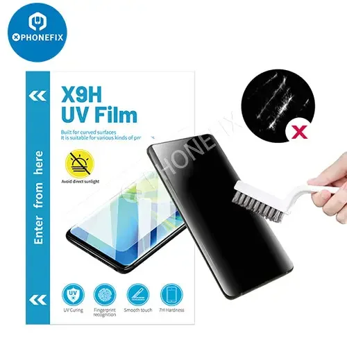 X9H UV Curved Screen Cutting Soft Film For Phone Front Film Replacement - Image 2