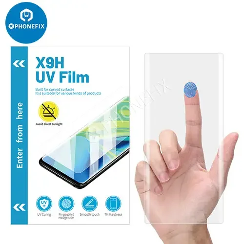 X9H UV Curved Screen Cutting Soft Film For Phone Front Film Replacement - Image 3