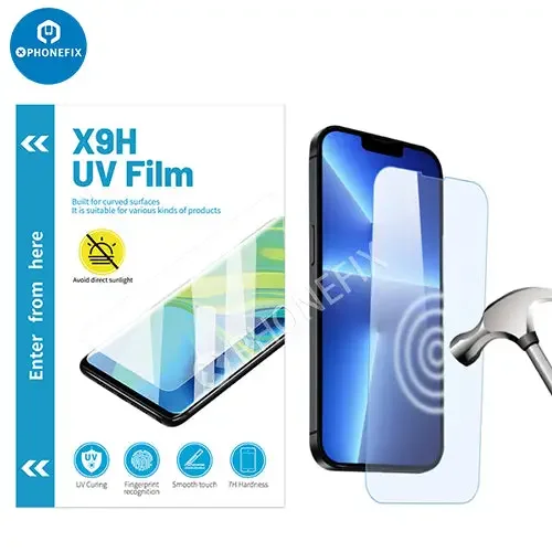 X9H UV Curved Screen Cutting Soft Film For Phone Front Film Replacement - Image 5