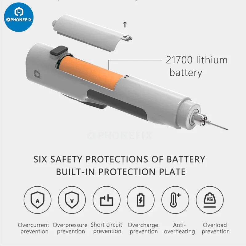 XIAODONG Brushless Electric Screwdriver For iPhone Android Tablet - Image 10