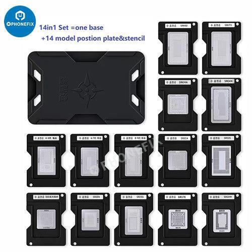 XinZhiZao CPU BGA Reballing Stencil Kit For Macbook Air Pro Repair - Image 3