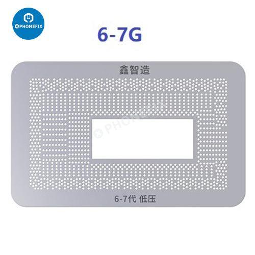 XinZhiZao CPU BGA Reballing Stencil Kit For Macbook Air Pro Repair - Image 7