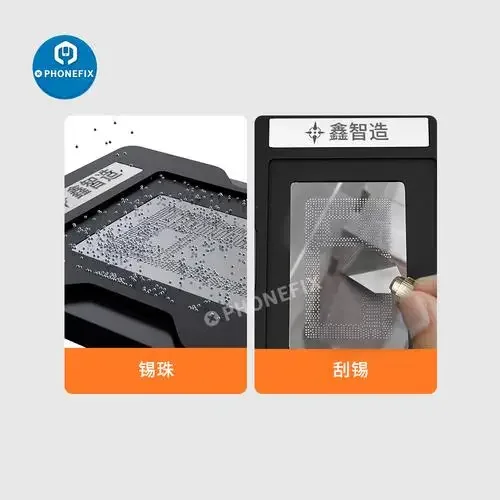 XinZhiZao CPU Reballing Stencil Kit for Macbook Chips Repair - Image 12