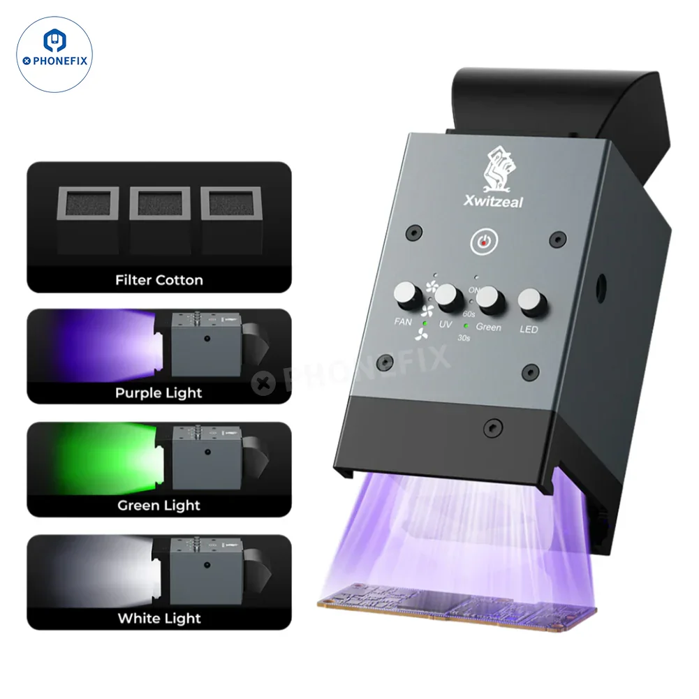 XwitZeal FAN1 UV Curing Cooling Fan for Phone Motherboard IC Repair - Image 7
