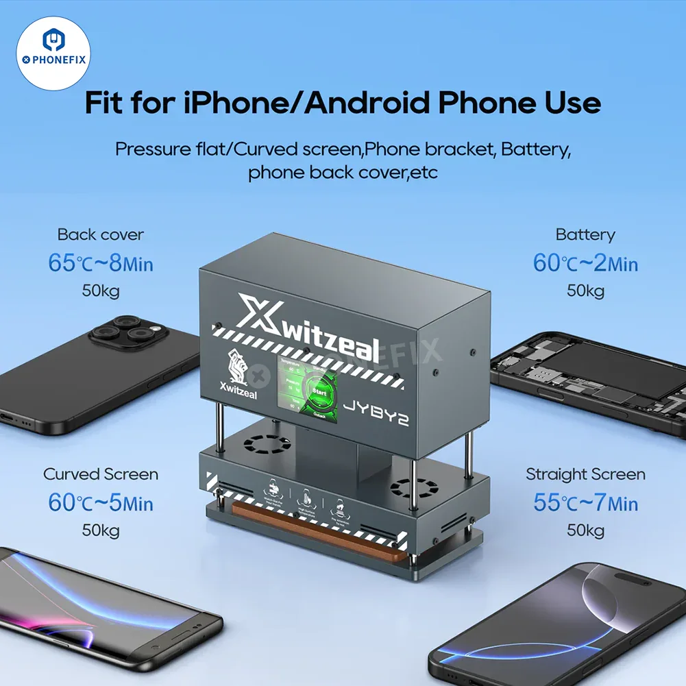 Xwitzeal JYBY2 Mobile Phone Auto Heating Pressure Holding Machine - Image 2