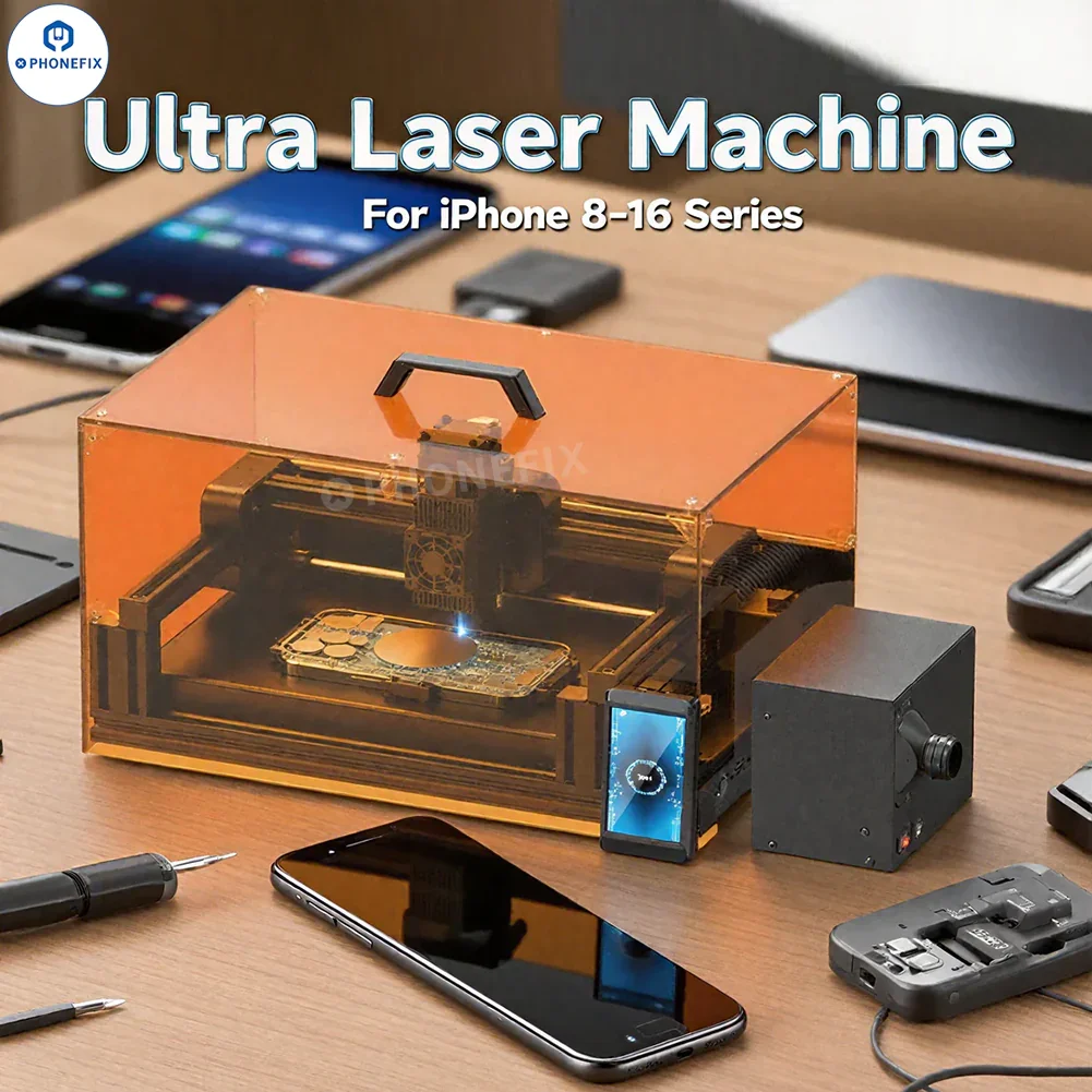 Xwitzeal V8 Ultra Laser Machine for iPhone 8-16 Back Glass Removal - Image 2