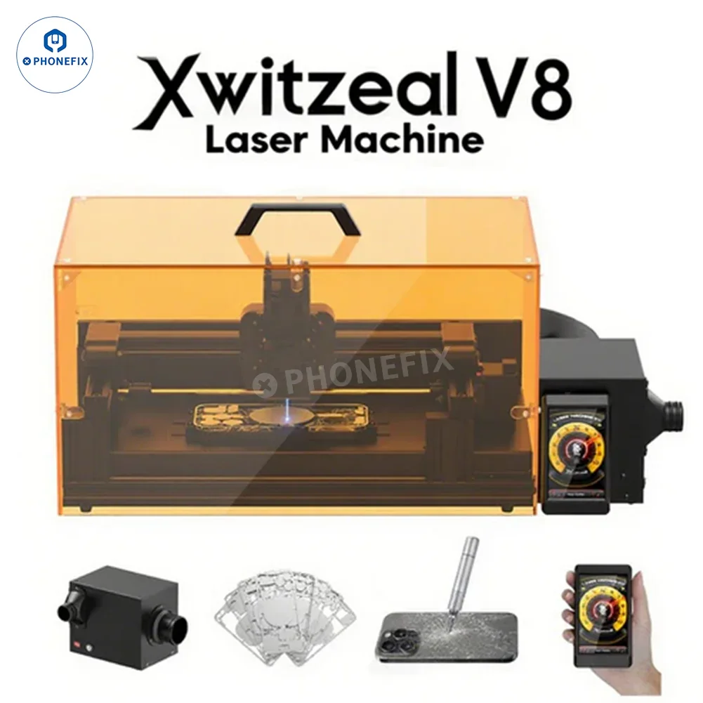Xwitzeal V8 Ultra Laser Machine for iPhone 8-16 Back Glass Removal - Image 4