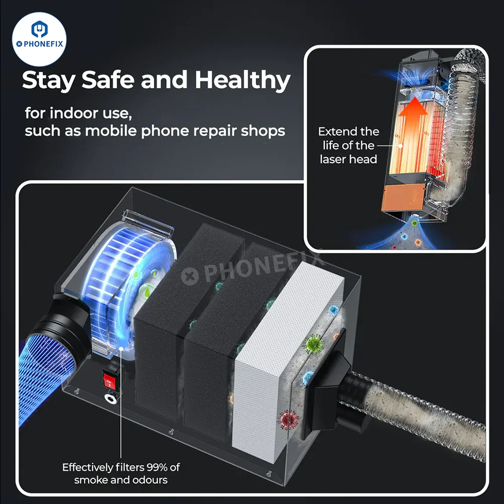 Xwitzeal V8 Ultra Laser Machine for iPhone 8-16 Back Glass Removal - Image 6