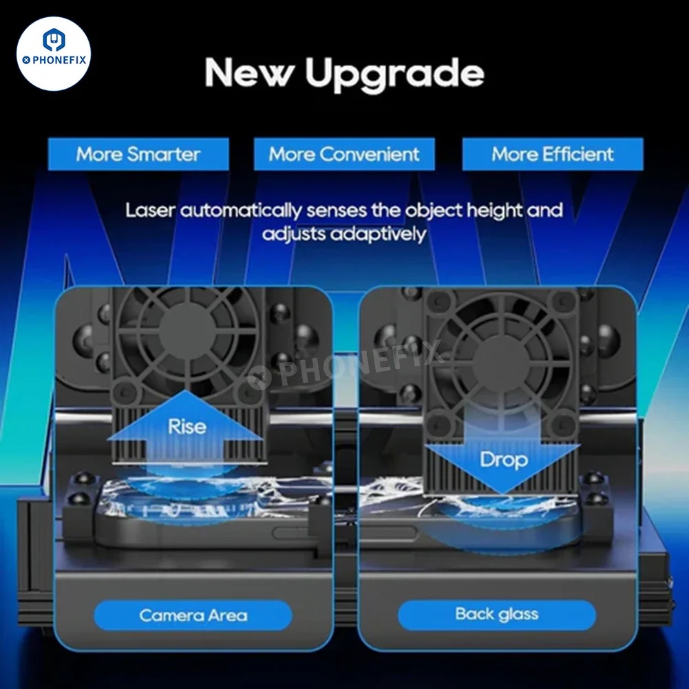 Xwitzeal V8 Ultra Laser Machine for iPhone 8-16 Back Glass Removal - Image 7