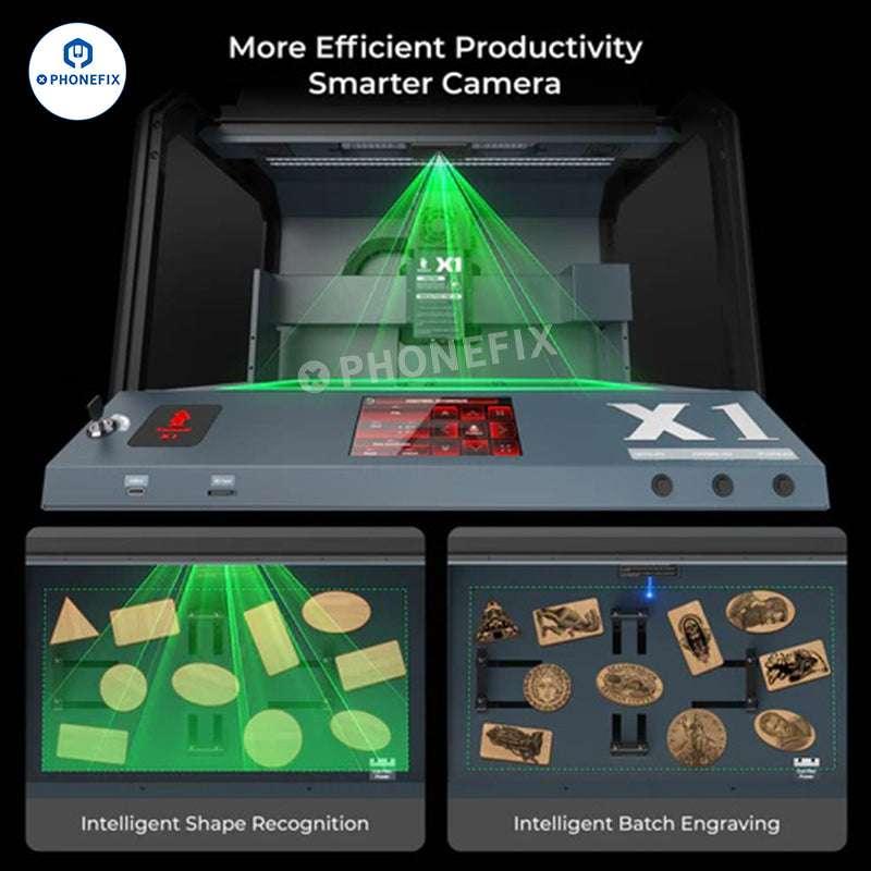 Xwitzeal X1 Laser Engraving Film Cutting UV Curing All-In-One Machine - Image 4