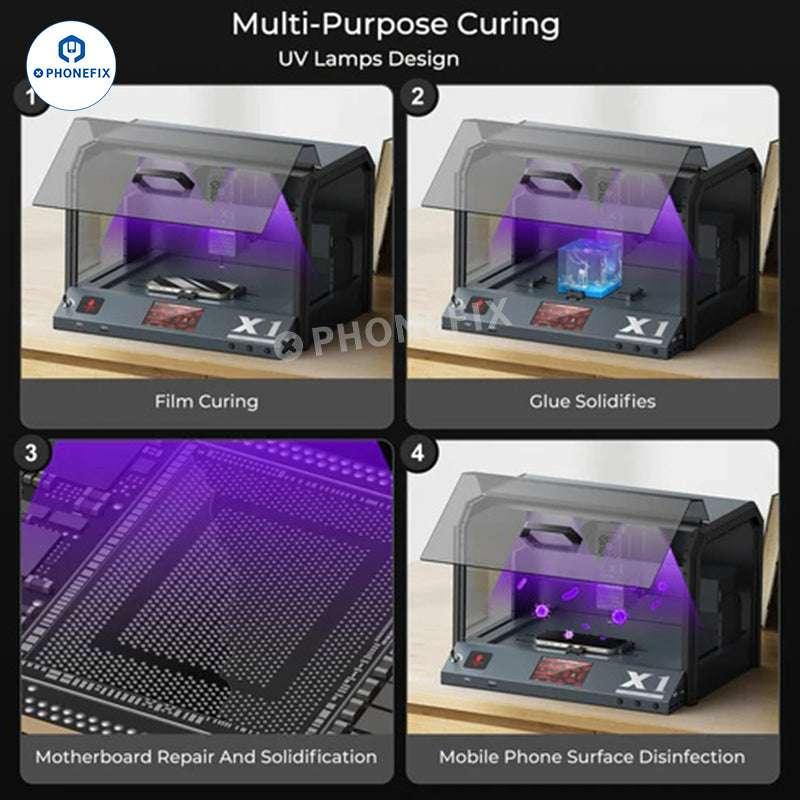 Xwitzeal X1 Laser Engraving Film Cutting UV Curing All-In-One Machine - Image 5