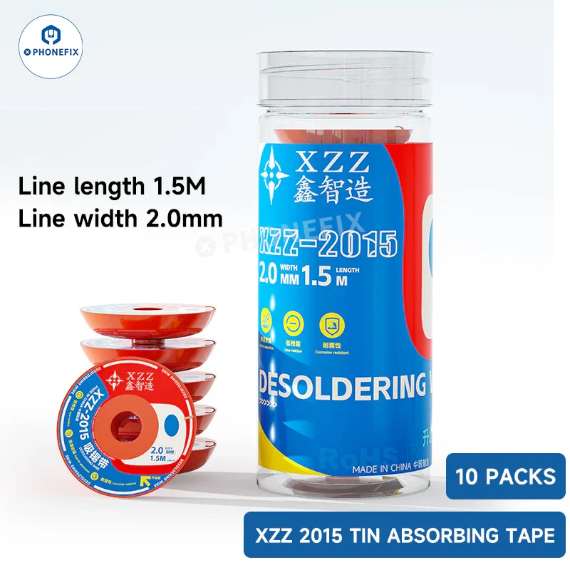 XZZ-2015 3015 Desoldering Wire Cleaning Pure Copper Braid Solder Wick - Image 7