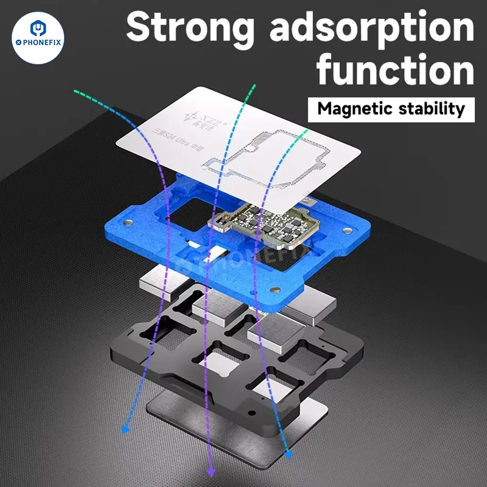 XZZ AR SAM Middle Layer Reballing Platform for S21/S22/S23/S24/S25 Ultra - Image 7