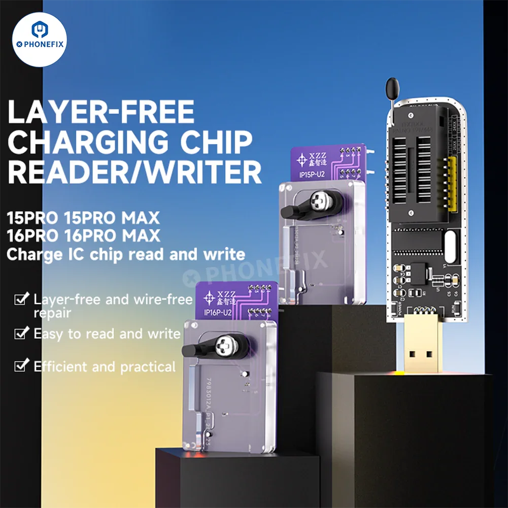 XZZ CH341A U2 Charging EEPROM IC Read Write Tool for iPhone Repair - Image 3