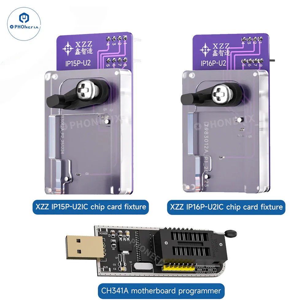 XZZ CH341A U2 Charging EEPROM IC Read Write Tool for iPhone Repair - Image 9