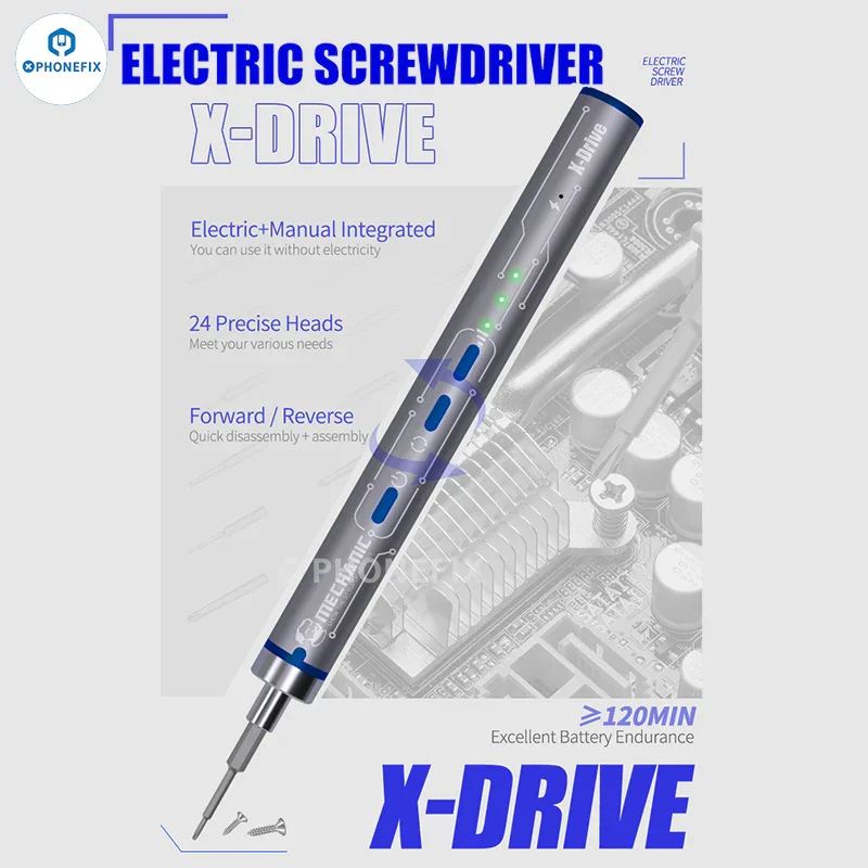 XZZ ES24 Electric Screwdriver With 24 Bits Dual Torque Adjustable - Image 2