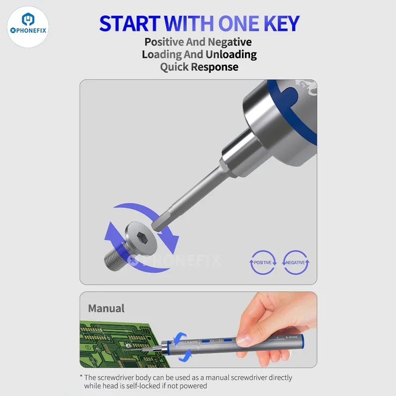 XZZ ES24 Electric Screwdriver With 24 Bits Dual Torque Adjustable - Image 5