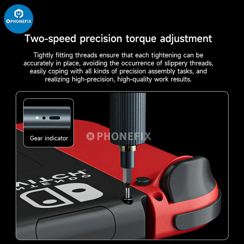 XZZ ES24 Electric Screwdriver With 24 Bits Dual Torque Adjustable - Image 7