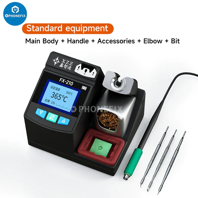 XZZ FX-210 Lead Free Soldering Station 2S Rapid Heating Up - Image 19