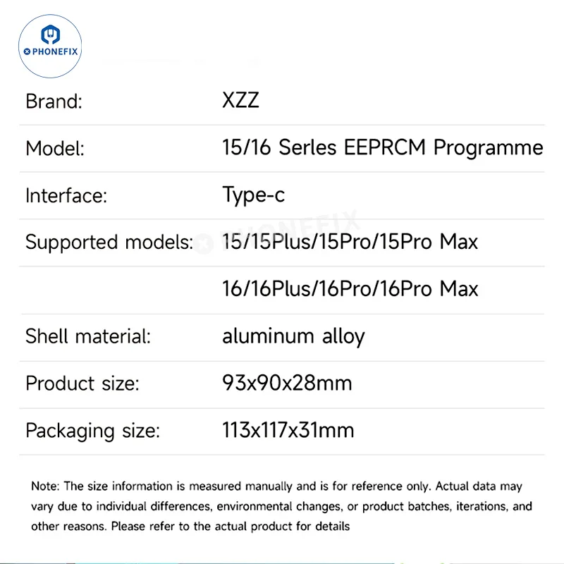 XZZ i6 EEPROM Programmer for iPhone 15-16 Pro Max Chip Repair - Image 7